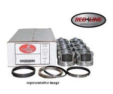 Coated Skirt Pistons w/ Moly Rings for 2005-2008 Chrysler Dodge Jeep 5.7L Hemi