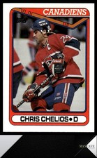 1990-91 Topps #29 Chris Chelios Montreal Canadiens