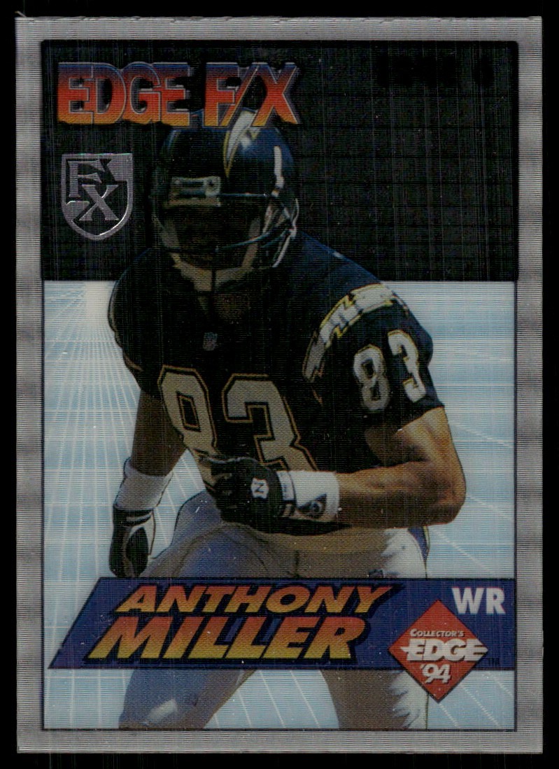 Anthony Miller 1994 Collector's Edge #6 Chargers FREE SHIPPING StackedPacks