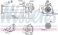 Nissens 989322 KüHler, AbgasrüCkfüHrung For Ford