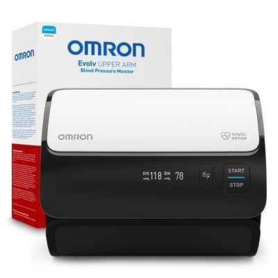 OMRON Evolv Wireless Blood Pressure Monitor for 1 Count (Pack of 1), Black 