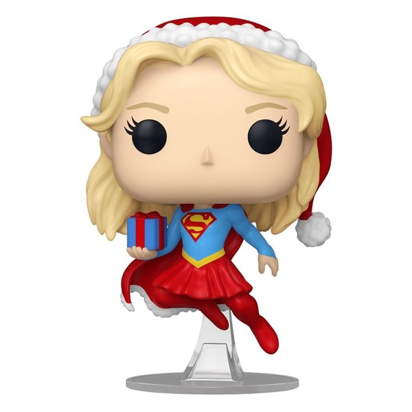 Dc Comics Pop! Helden Vinyl Holiday '24 - Supergirl 9 Cm Funko-image