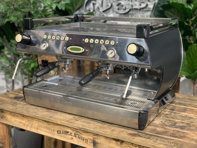 LA MARZOCCO GB5 2 GROUP COFFEE MACHINE BLACK - USED