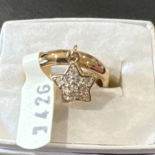 Camille Lucie Ring Size 7.5 Dangling Star