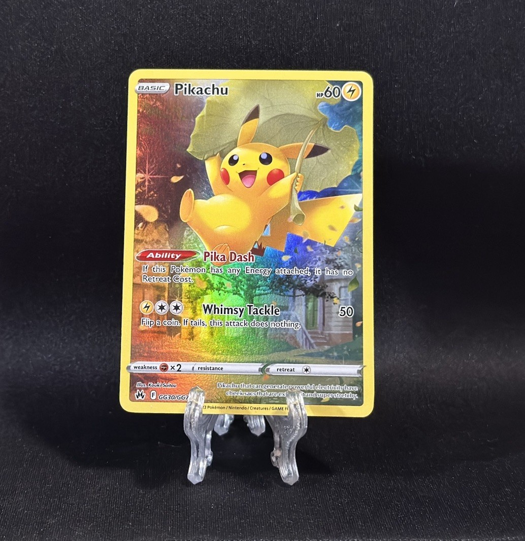Pokemon TCG Pikachu GG30/GG70 Crown Zenith: Galarian Gallery Holo - NM