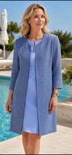 KASPER DRESS SUIT/SIZE 10/NEW WITH TAG LINED/ 229/