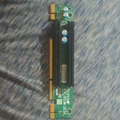 Supermicro RSC-R1UW-2E16 PCI Express Riser Card 2 Ports Port Expansion PCIe