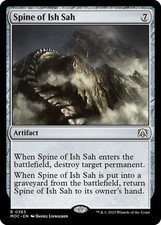 Spine of Ish Sah - Light Play MTG Commander: March of the Machine