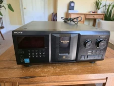 Sony CDP-CX355 MegaStorage 300 CD Changer - Serviced & New Belts! (No Remote)
