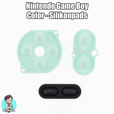 Ersatz Silikon Pads für Nintendo GameBoy Color GBC - Start Select Gummi Knöpfe
