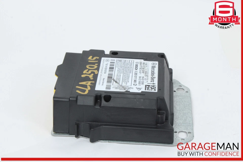 Módulo de control Airbag SRS Airbag 14-15 Mercedes W117 CLA250 GLA250 FABRICANTE DE EQUIPOS ORIGINALES Foto 4 de 4