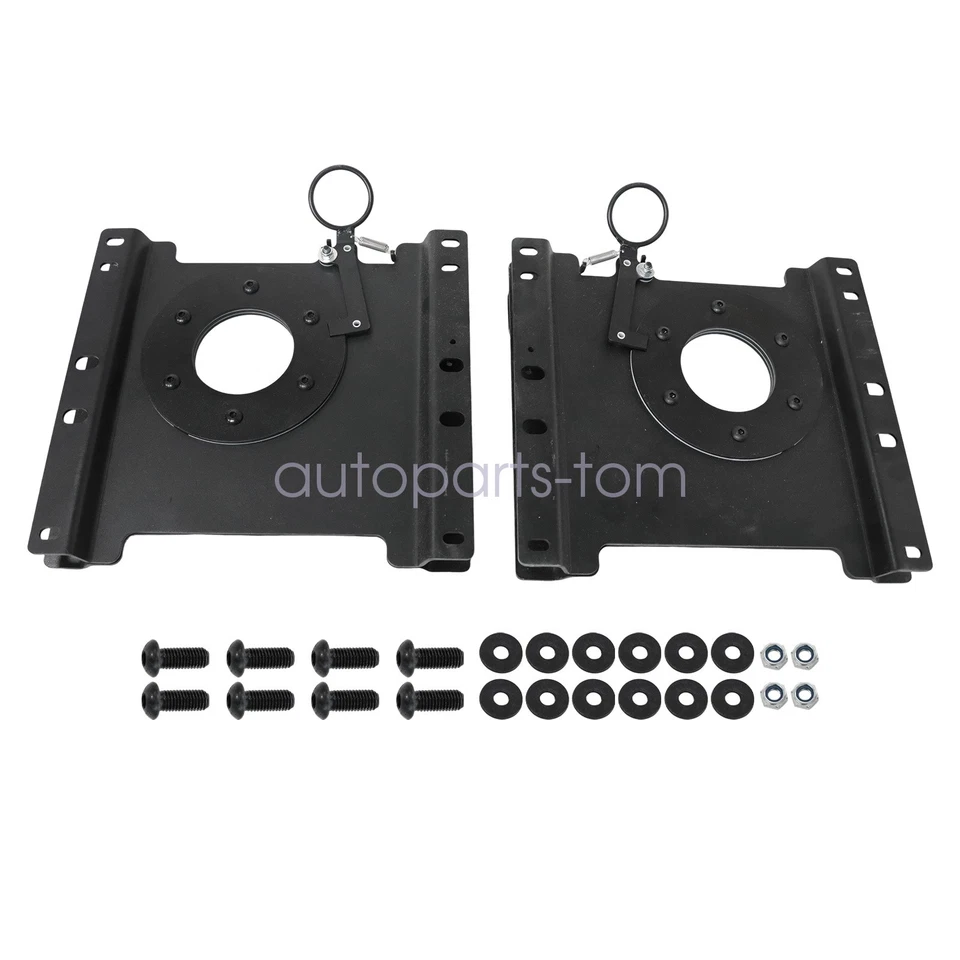 For Ford Econoline E150-E450 1997-2024 Seat Swivel Base Bracket Left+Right 1pair - Image 3 of 4