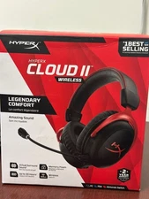 HyperX Cloud II Legendary Comfort Wireless Gaming Headset In Black & Red