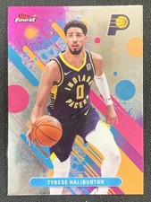 Tyrese Haliburton 2025-26 Topps Finest Common Base #40