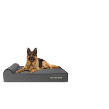 The Dog'S Balls The Dogs Bed Orthopedic Memory Foam Dog Bed Headrest Calming