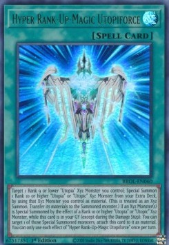 YuGiOh Hyper Rank-Up-Magic Utopiforce BROL-EN060 Ultra Rare Englisch NM 1st