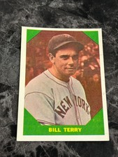1960 Fleer Bill Terry  #52 EXMT @QG72