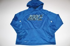 Nike Dri Fit Boys Medium Pullover Hoodie Blue Sweatshirt