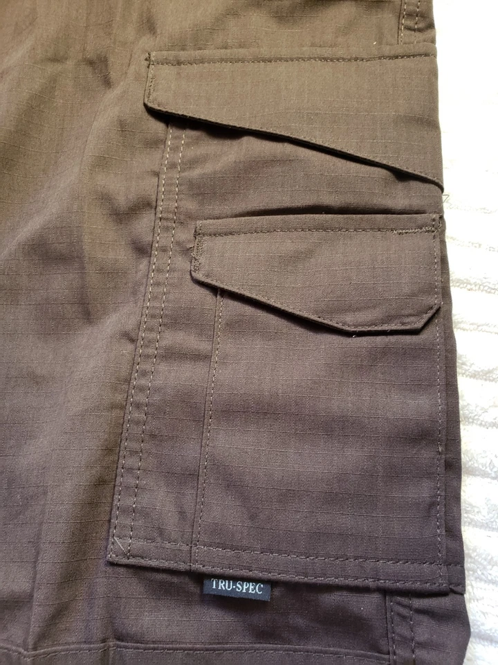 Tru-Spec Women's Tactical 65/35 Poly/Cotton Rip-Stop Pants US 22 Drk Brown  - Image 3 of 4