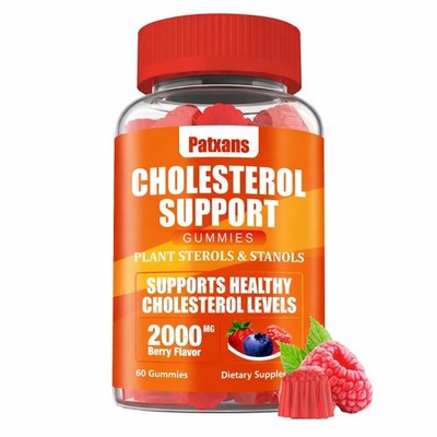 Paxtan Cholesterol Gummies 2000mg 60 Gummies New Sealed EXP 07/2027 FREE   