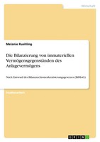 Melanie Ruehling | Die Bilanzierung Von Immateriellen VermöGensgegenstäNden...