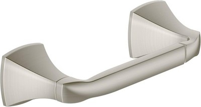 Moen YB5108BN - Voss Pivoting Toilet Paper Holder   Brushed Nickel