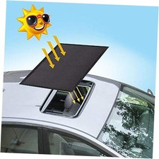 Magnetic Car Sunroof Sun Shade Breathable Mesh, Car roof 39"x25" Sunroof Cover