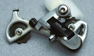 Shimano DEORE XT Rear Derailleur, RD-M730, 6/7-Speed, Longe Cage, vintage mtb