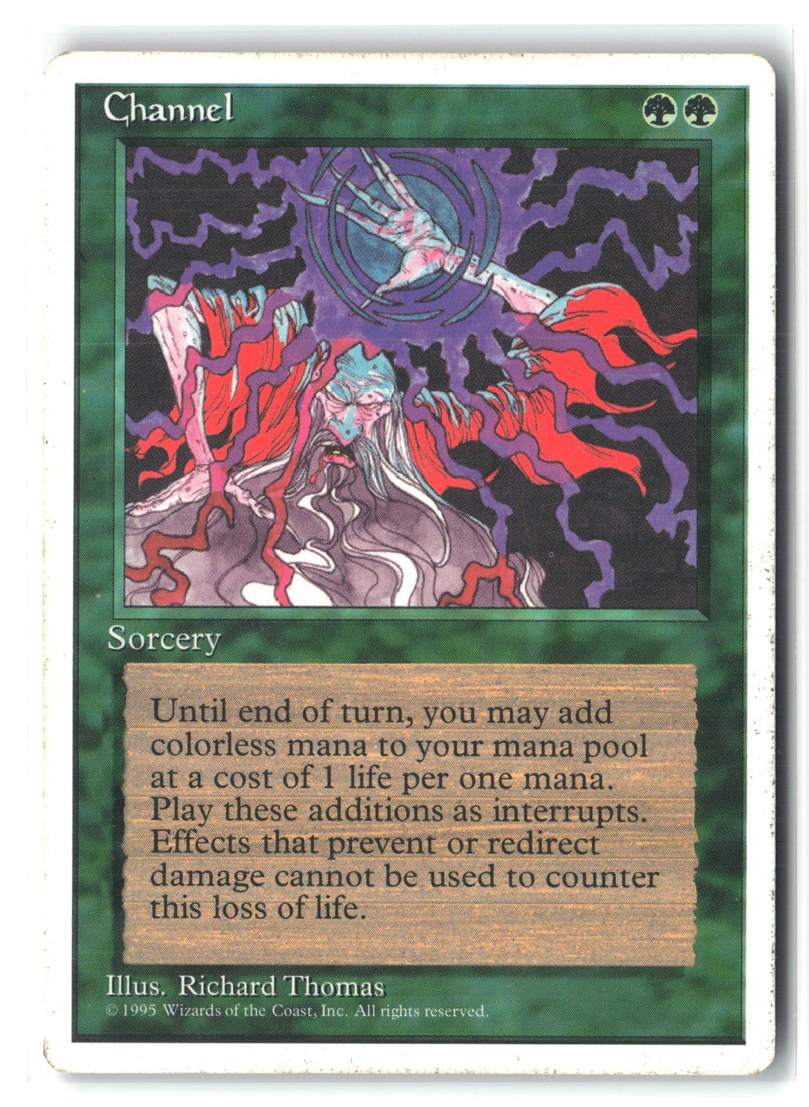 Magic MTG Channel Fourth Edition LIGHTLY PLAYED OR BETTER