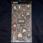 CAPCOM Biohazard Resident Evil 30th Anniversary Sweets Style Puffy sticker Blue