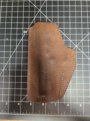 bianchi usp 40/45 40 45 holster brown leather hip belt