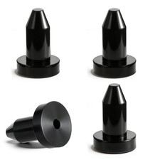 4Pcs 1/2 Inch Kayak Drain Plug, Push-in Premium Rubber Scupper Plugs for Pelican