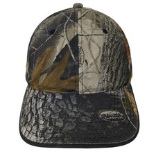 Realtree Hardwoods Snapback Hat Multicolor One Size Camo Signatures