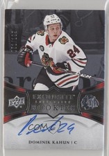 2018 Ice Exquisite Collection Platinum Rookies /199 Dominik Kahun #R3 Auto 0ze6