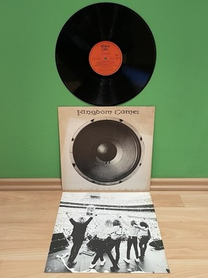 KINGDOM COME Vinyl LP In Your Face 89 NM Box OVP Metal 80 Record 1989 1st 3 2 1