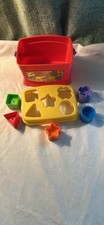 Fisher-Price Shape Sorter Toy with Colorful Blocks and Sorting Lid
