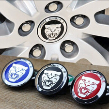 4x 59MM FÜR JAGUAR SPORT NABENDECKEL RADNABENDECKEL NABENKAPPE XJ XF F-PACE XE