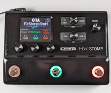 Line 6 HX Stomp multi guitar effects unit MINT condition Open Box v3.71.0