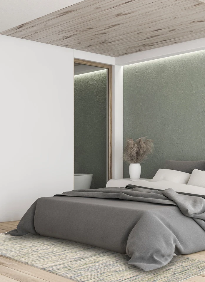 Vintage Hand Woven Traditional Kilim Rug 4'11" x 7'10" Oriental Wool Carpet - Image 2 of 4