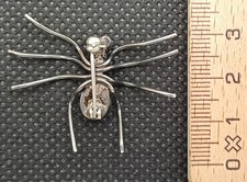 Spilla Unisex Vintage Esagerata a Forma di Ragno