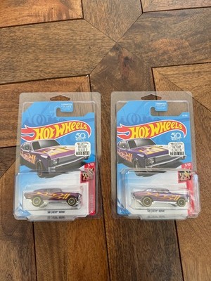 2018 Hot Wheels  '68 Chevy Nova HW Flames Super Treasure Hunt & Mainline