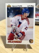 1991-92 UPPER DECK - ZIGMUND PALFFY ISLANDERS ROOKIE #71 + BONUS UD RC