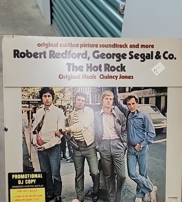 The Hot Rock Soundtrack Album LP Vinyl Robert Redford George Segal Promo Record 
