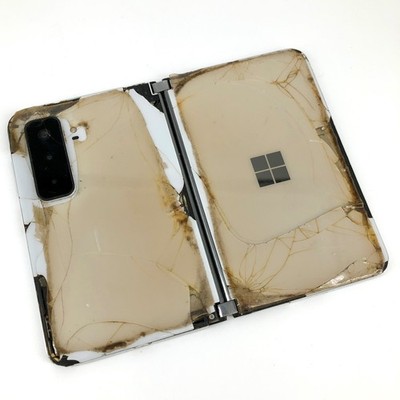 Microsoft Surface Duo 2 - Glacier Smartphone FOR PARTS AS IS