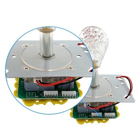 Arcade Joystick Colorful 4-8 Way LED Illuminated For Jamma Machine Cabinet