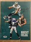 Philadelphia Philadelphia Eagles Brent Celek  signed 8x10 PSA