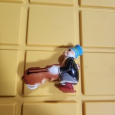 1950s Walt Disney Productions , Jiminy Cricket Ramp Walker Toy w/Bass  Marx P1