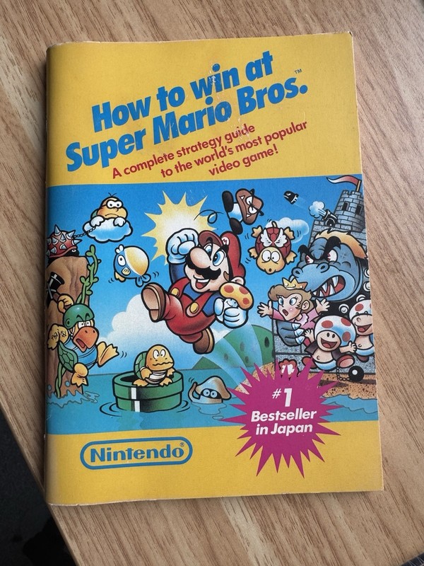 How to Win at Super Mario Bros | NES | 1987 | Nintendo Fun Club | 1st Print