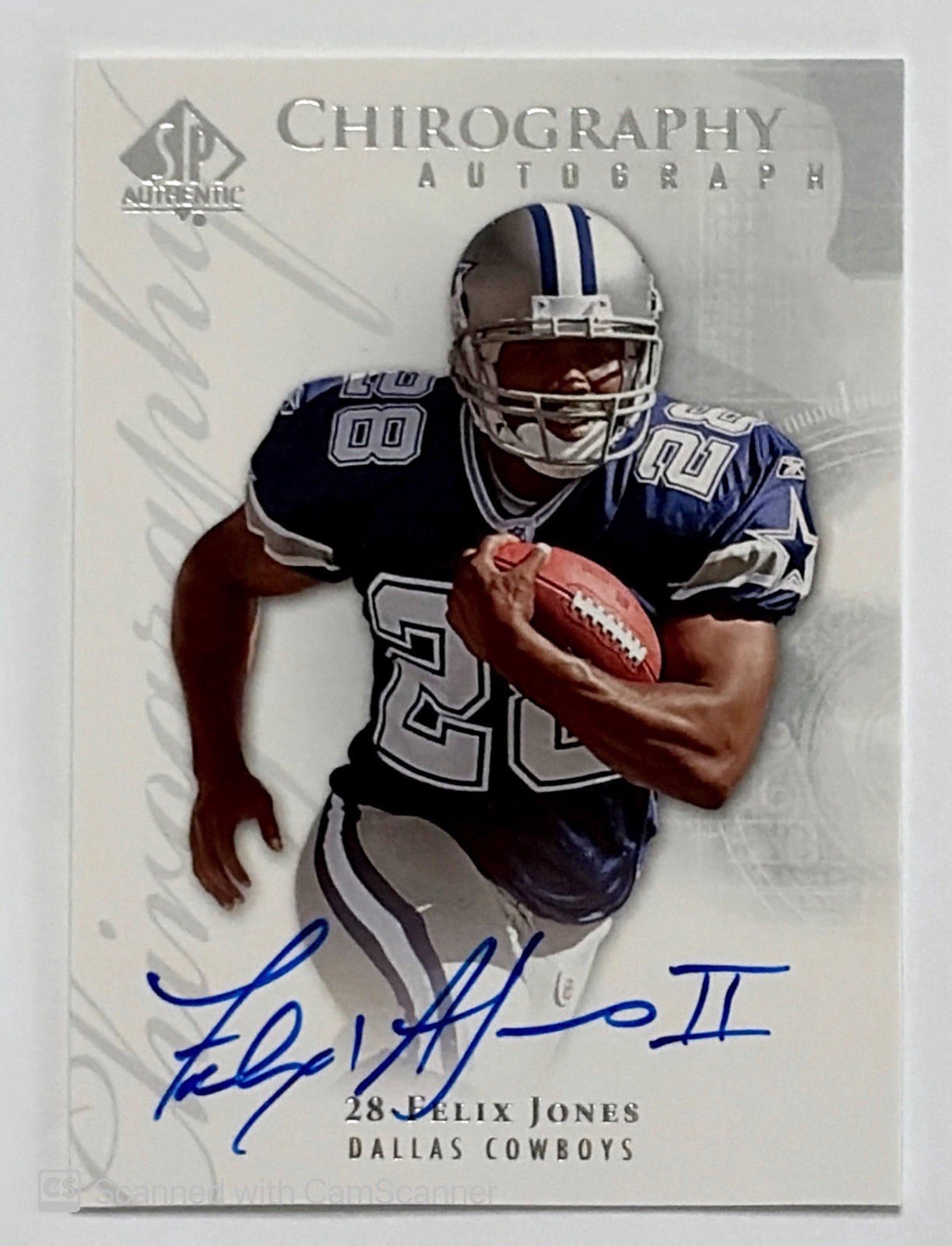 Felix Jones SP Authentic Chirography #CHFJ Base
