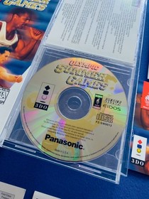 Olympic Summer Games Panasonic 3DO 100% CIB Complete w/ Reg Card + PROTECTOR !